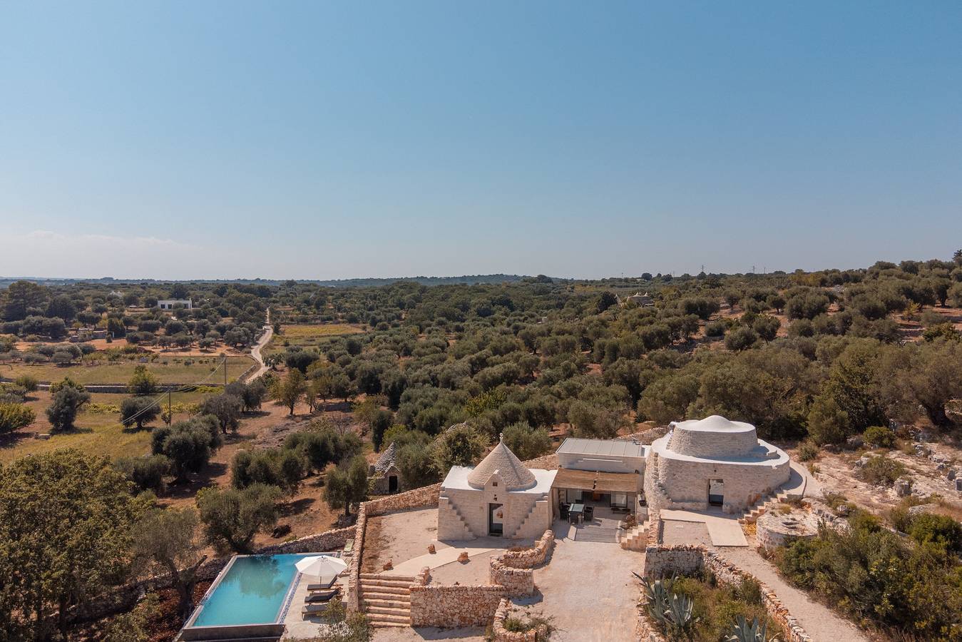 Villa 'Trulli Meridiem Con Piscina' con piscina privata, Wi-Fi e aria condizionata in Ostuni, Salento