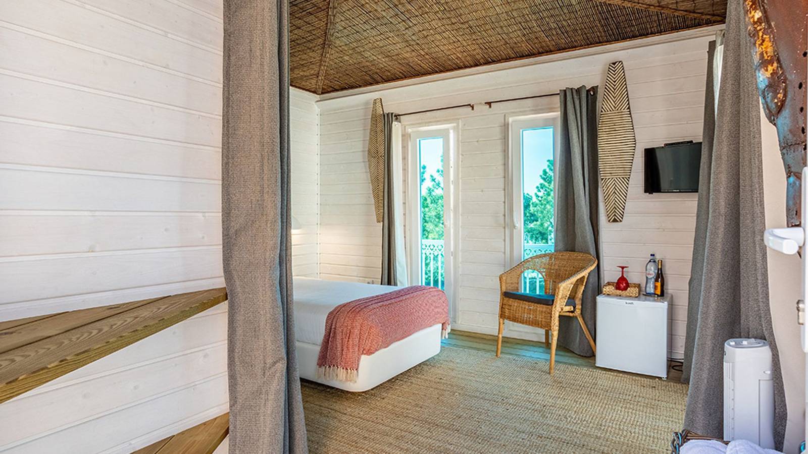 Apartamento entero, Apartamento de vacaciones para 1 persona con piscina in Sol Tróia, Carvalhal