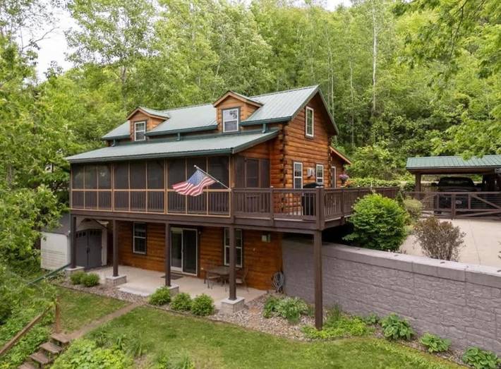 Ferienhaus für 6 Personen, mit Seeblick und Garten - 1