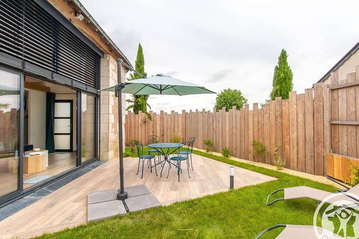 Gîte pour 2 personnes, avec jardin