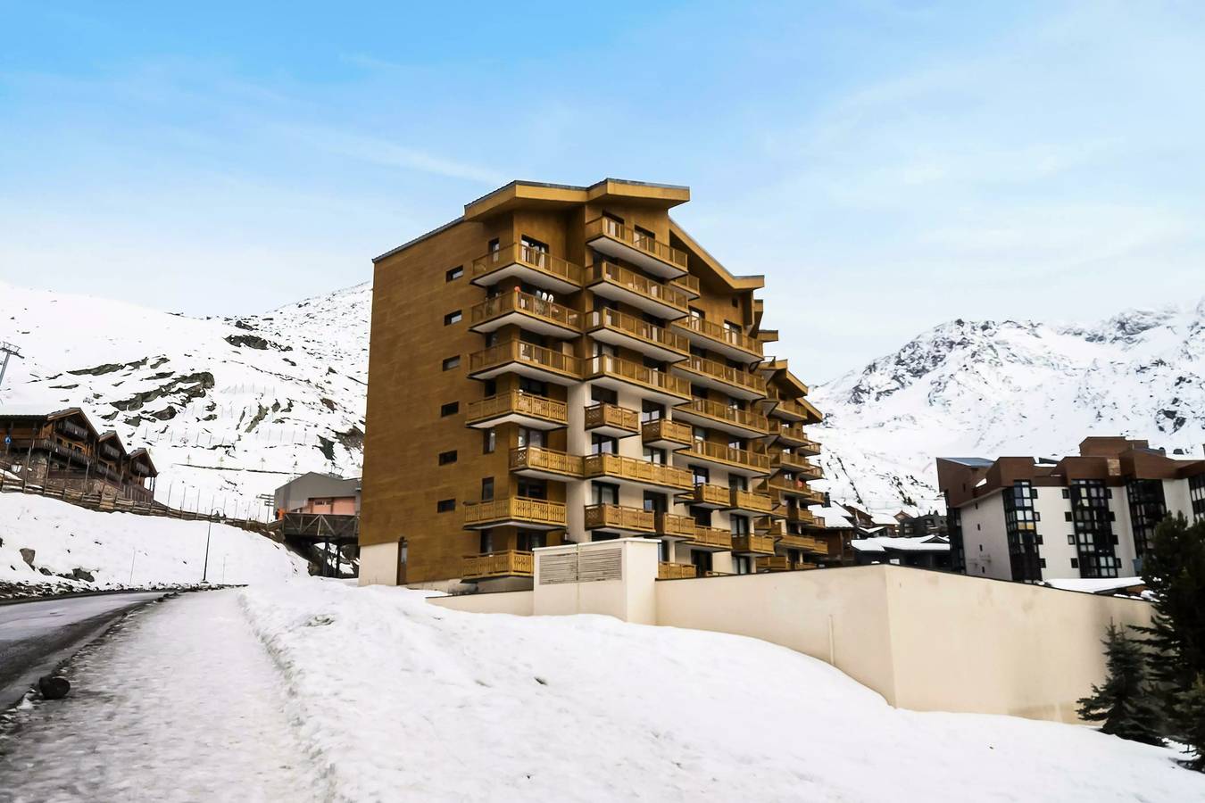Appartamento intero, Val Thorens posizione: Duplex per 8 persone al piano superiore, centro resort in Val Thorens, Le tre valli