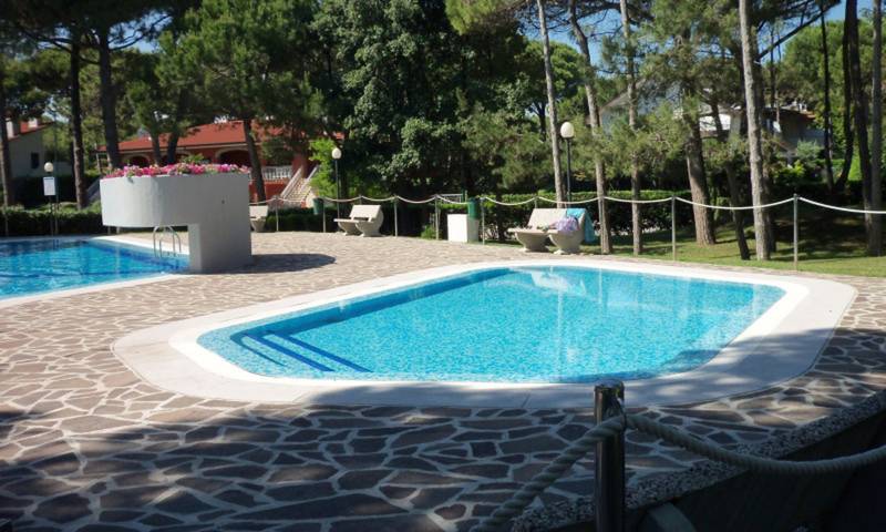 Ferienwohnung für 5 Personen, mit Balkon/Terrasse und Ausblick in Lignano Riviera