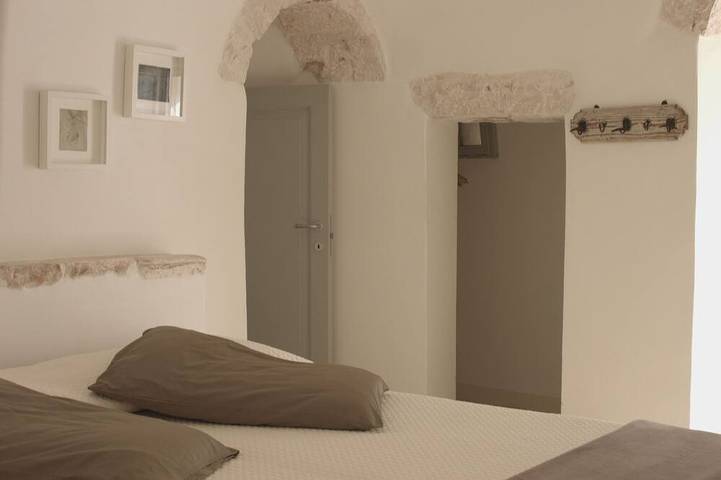 Trulli in historic farmhouse in panoramic position between sea and hills in Fasano, Salento