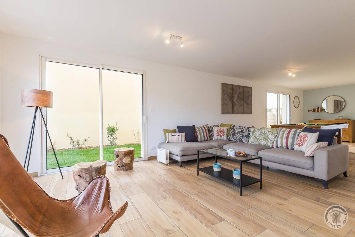 Gîte voor 11 personen met terras in Port-Bail-sur-Mer, Côte de la Déroute