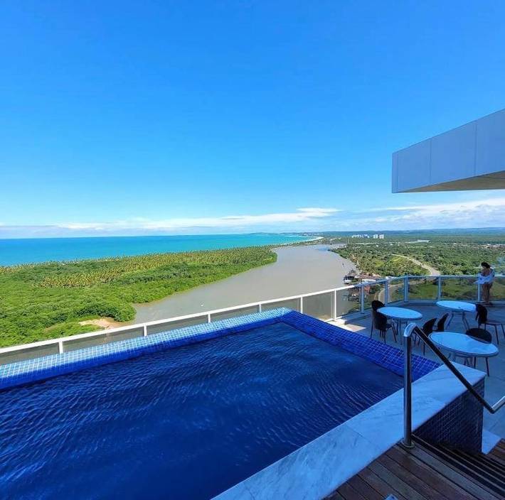 Casas e apartamentos de temporada para 3 pessoas, com piscina e vista em Jaboatão dos Guararapes