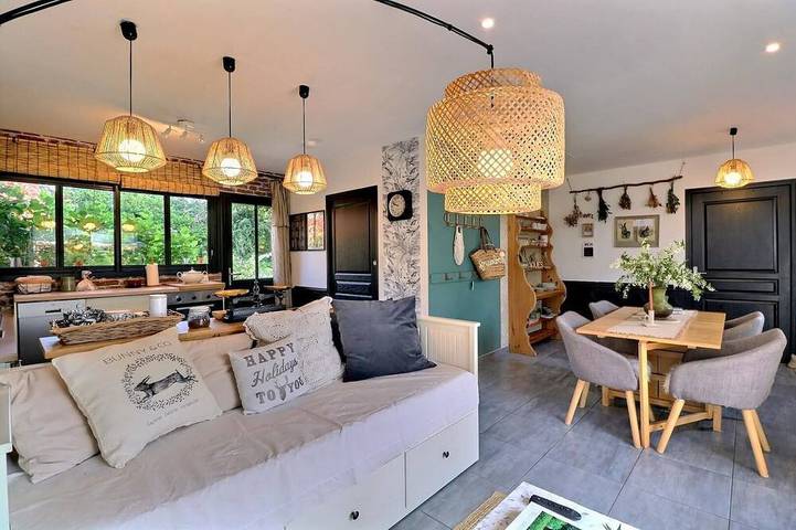 Maison de vacances pour 2 personnes, avec terrasse et jardin