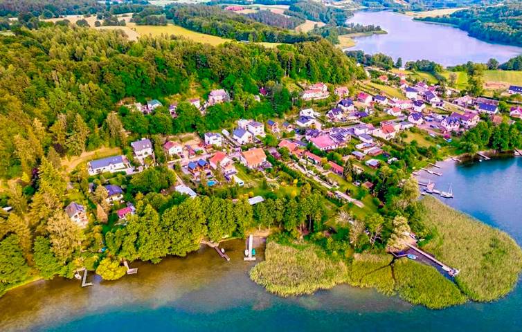 Ferienhaus für 12 Personen mit Whirlpool in Chmielno