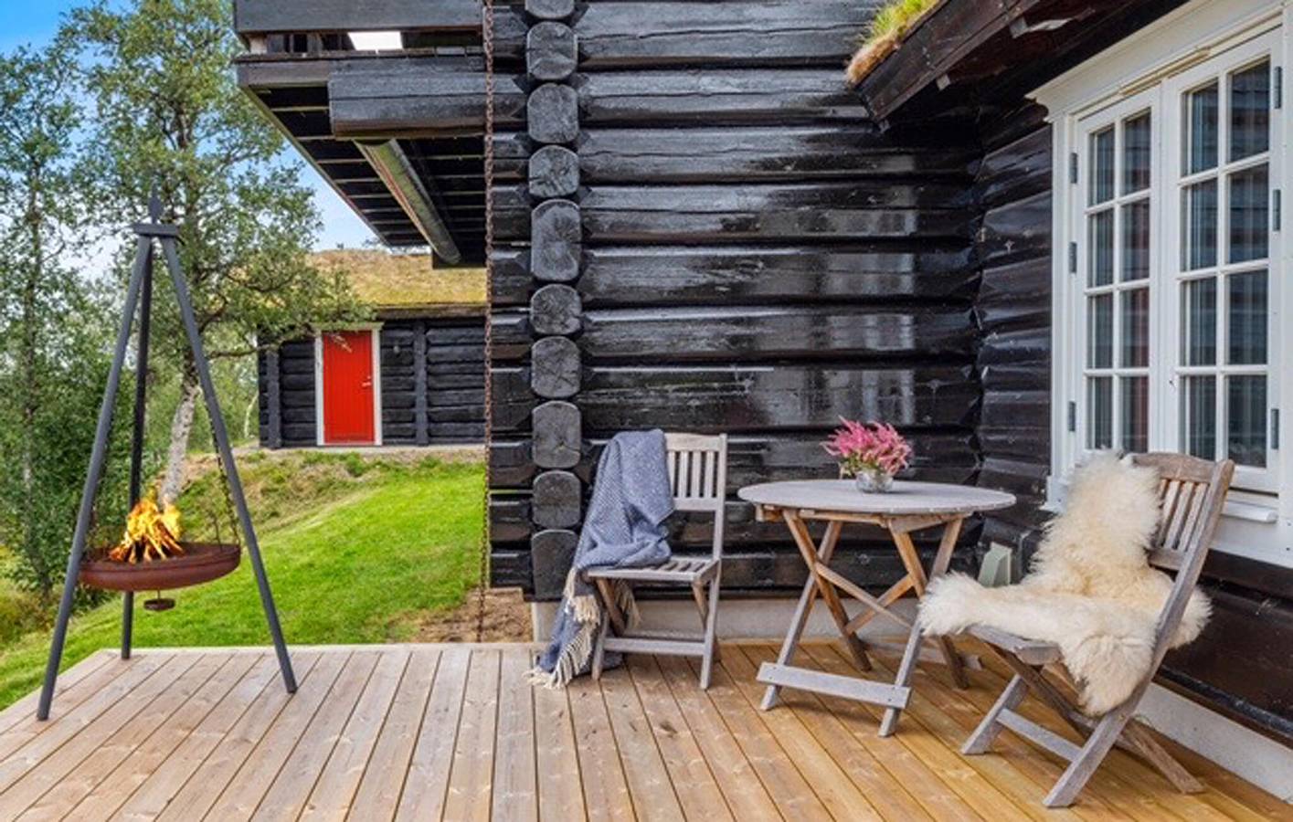 Ferienhaus für 10 Personen mit Terrasse in Os (Hordaland)