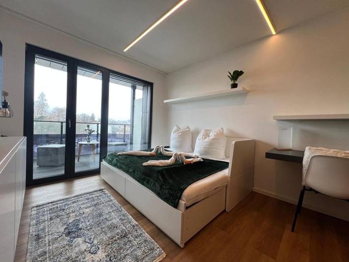 Ferienwohnung für 2 Personen, mit Balkon und Terrasse in Pfarrkirchen