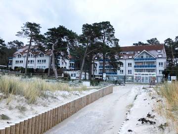 Ferienwohnung für 3 Personen, mit Seeblick und Balkon in Lubmin