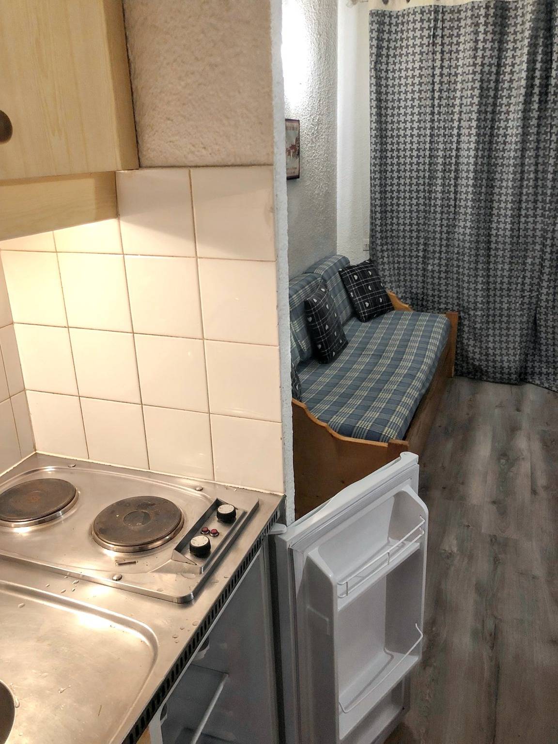 Ganzes Studio, Familienstudio mit Balkon in Modane 18 m² Bergblick in Valfréjus, Modane