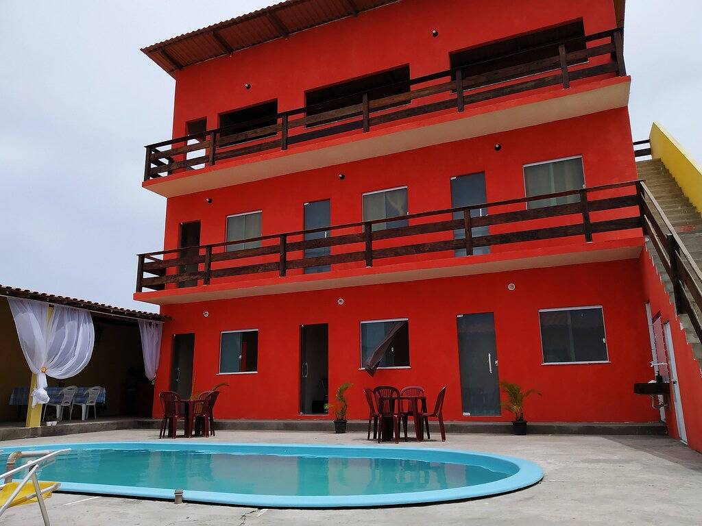 Pousada Praia dos Garcez, 150 Meter vom Meer entfernt. in Jaguaripe, Recôncavo Baiano