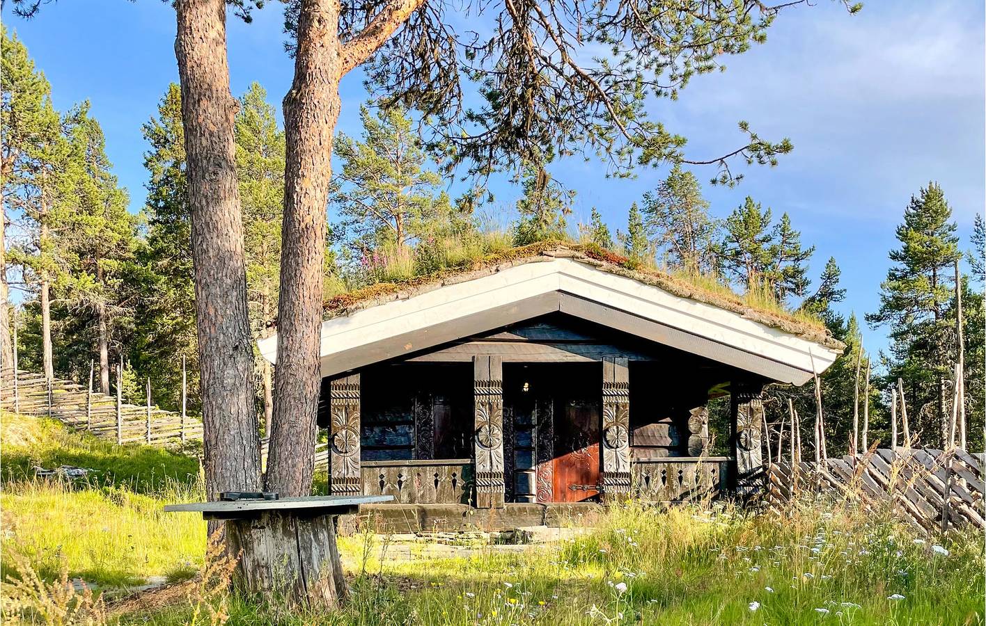 Feriehus for 8 personer med terrasse in Furusjøen, Nord-Fron 