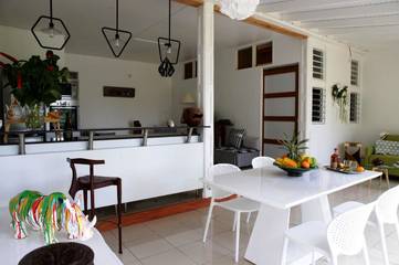 Gîte pour 4 personnes, avec jardin et vue à Goyave (Guadeloupe)