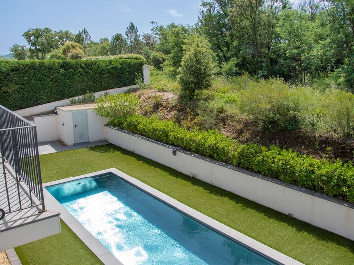 Maison de vacances pour 8 personnes, avec Terrasse ainsi que Jardin et Piscine à Le Plan-de-la-Tour