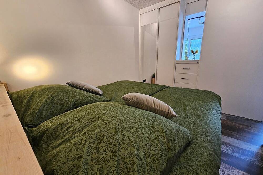 Ganze Wohnung, Waldnest - nid dans la forêt - Appartement/Fewo, Dusche, Wc, 2 Schlafräume in Fischbach bei Dahn, Landkreis Südwestpfalz