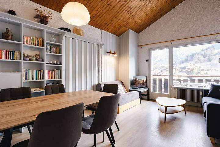 Chalet pour 4 personnes, avec balcon à La Clusaz