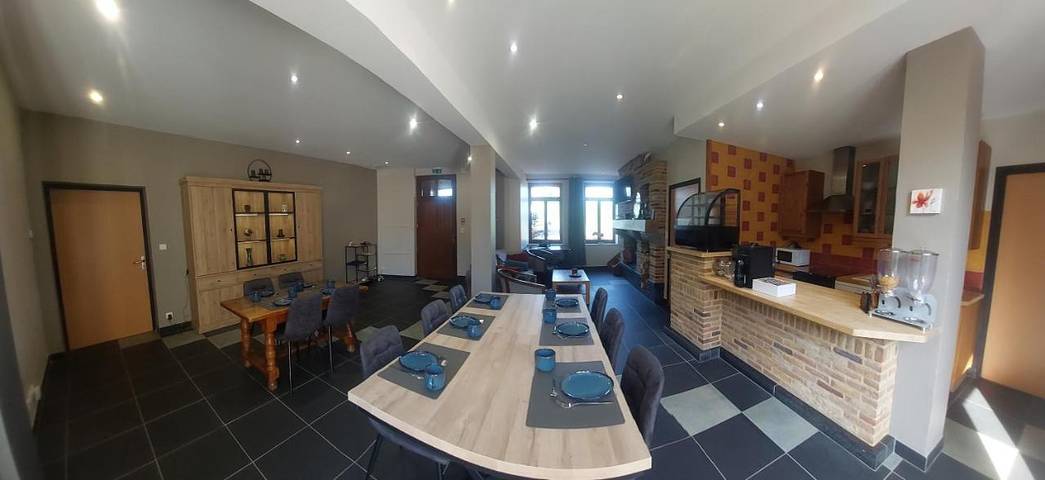 Maison d’hôte pour 4 personnes, avec terrasse et vue dans Parc naturel régional de l'Avesnois - 2