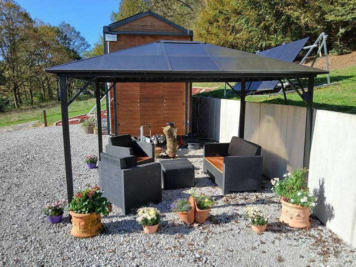 Camping pour 5 personnes, avec jardin ainsi que terrasse et vue, animaux acceptés en Moselle - 4