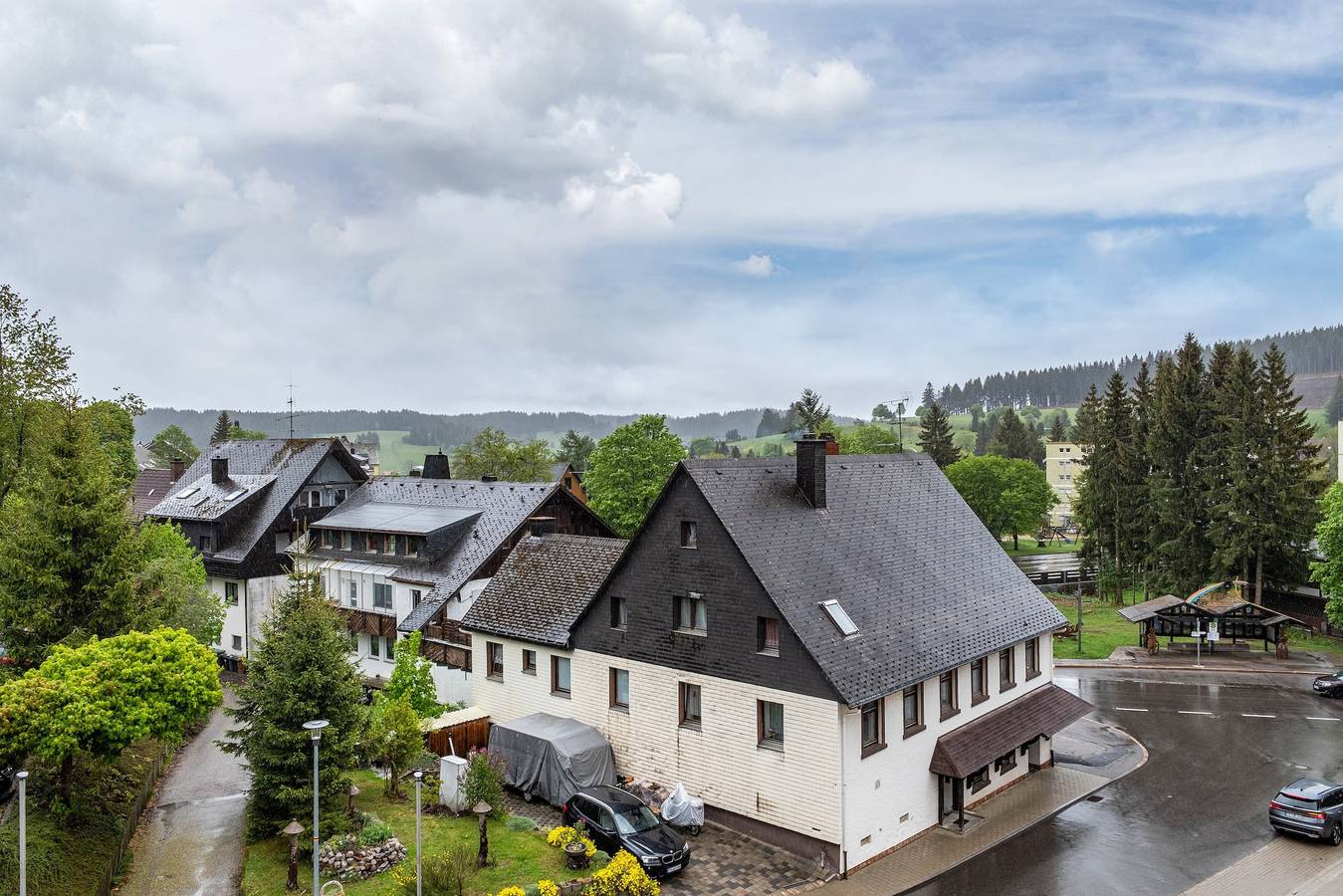 Ganze Wohnung, Apartment Ferienwohnung Schönwald mit Pool, Bergblick, privater Terrasse und Wlan in Schönwald, Südschwarzwald