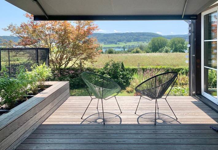 Ferienhaus für 10 Personen, mit Garten und Ausblick sowie Seeblick in Hegau - 3