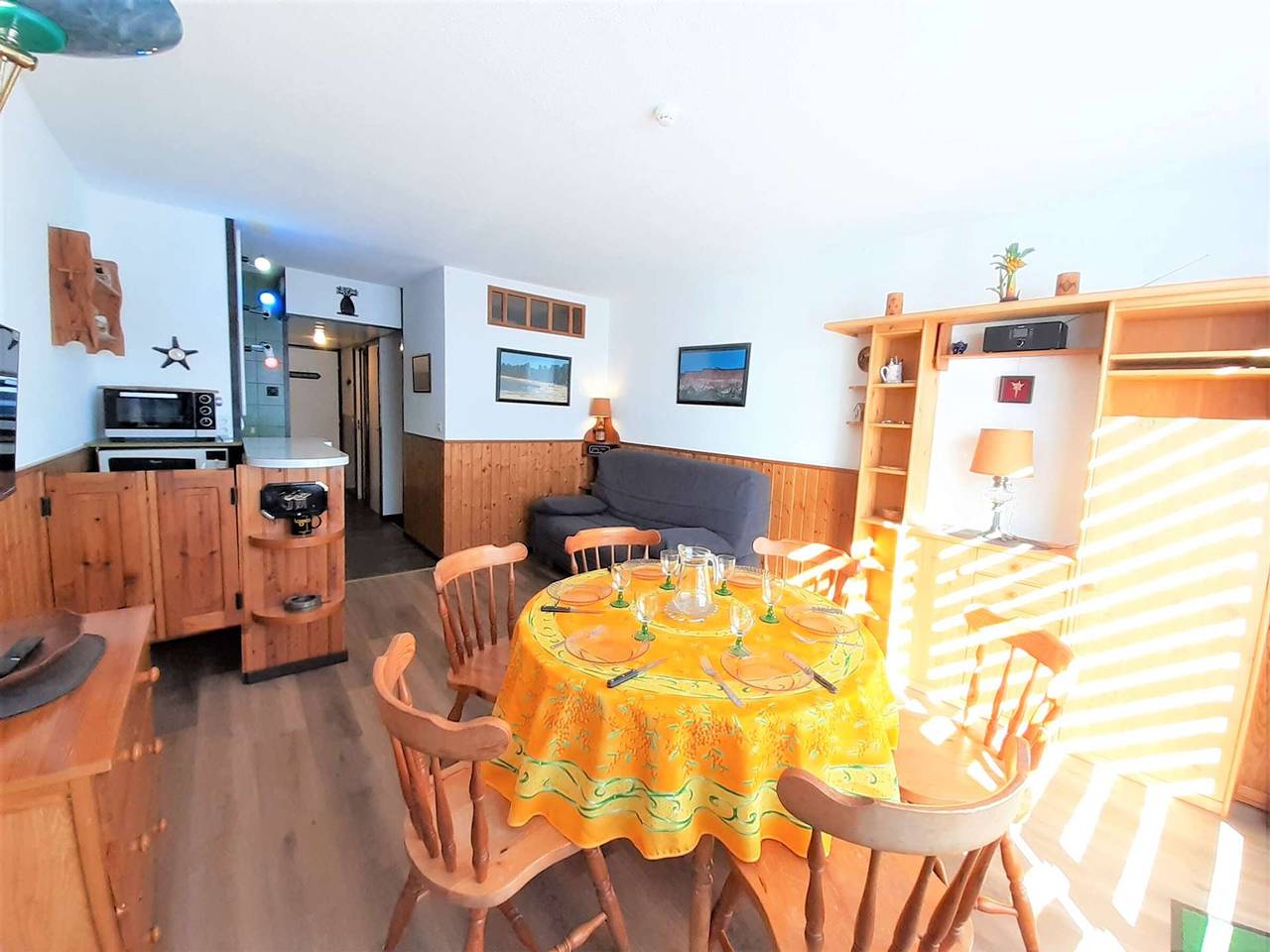 Studio entier, Studio cabine, vue pistes - 6 pers. in Piau-Engaly, Aragnouet