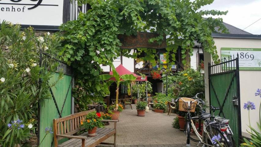 Ferienwohnung für 2 Personen, mit Balkon und Terrasse sowie Garten und Ausblick in Hatzenport - 2