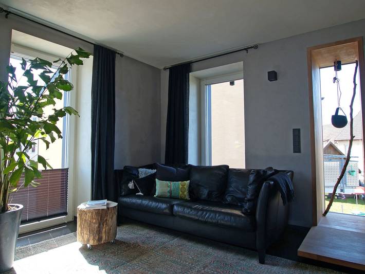 Apartment 'Lotte' with Private Terrace, Private Garden and Wi-Fi in Bitz, Neckar-Alb