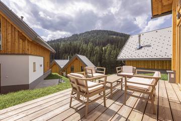 Ferienhaus für 8 Personen, mit Terrasse und Sauna in Oberwölz
