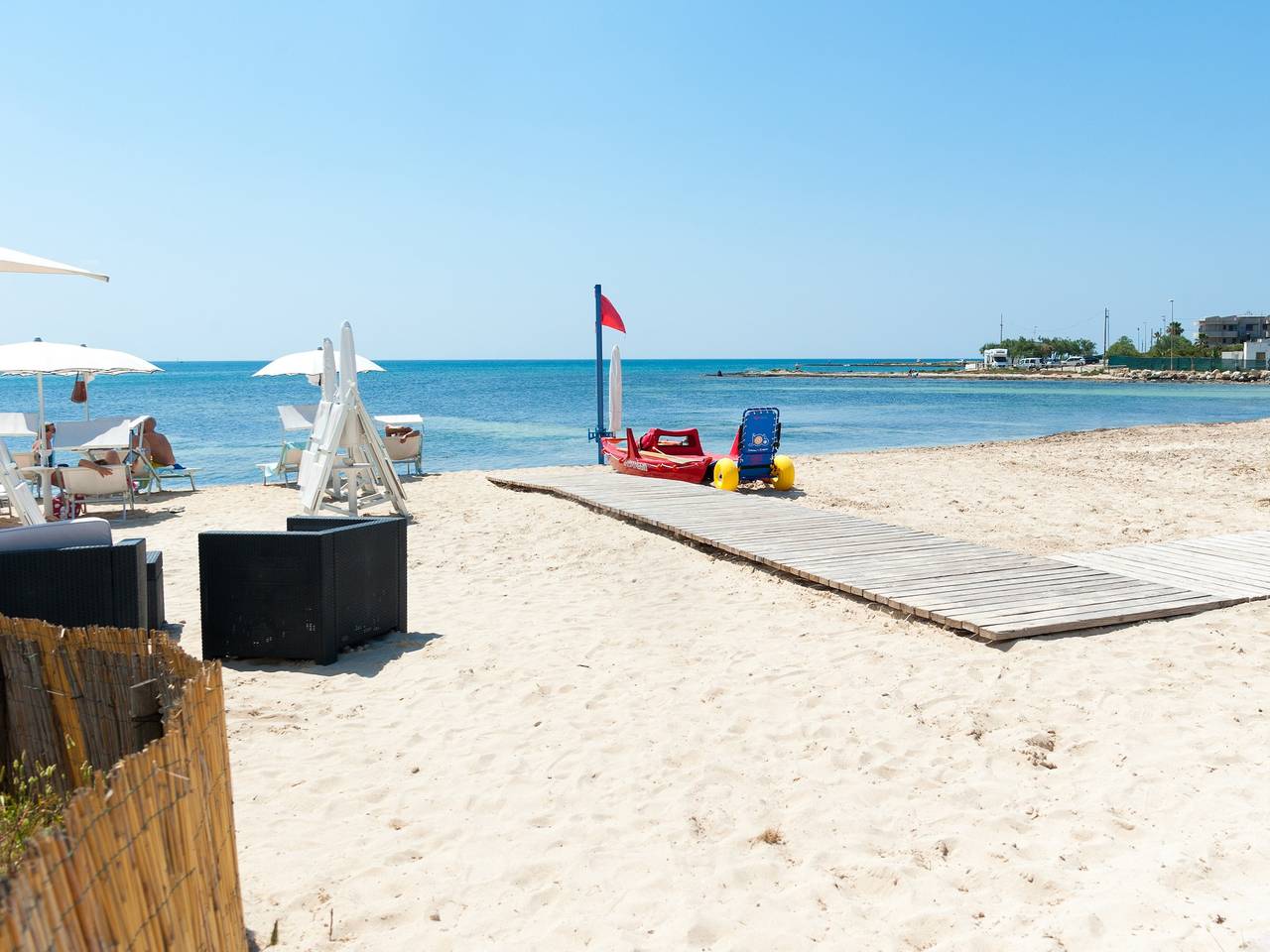 Chalet para 8 personas con jardín in Porto Cesareo, Golfo de Tarento