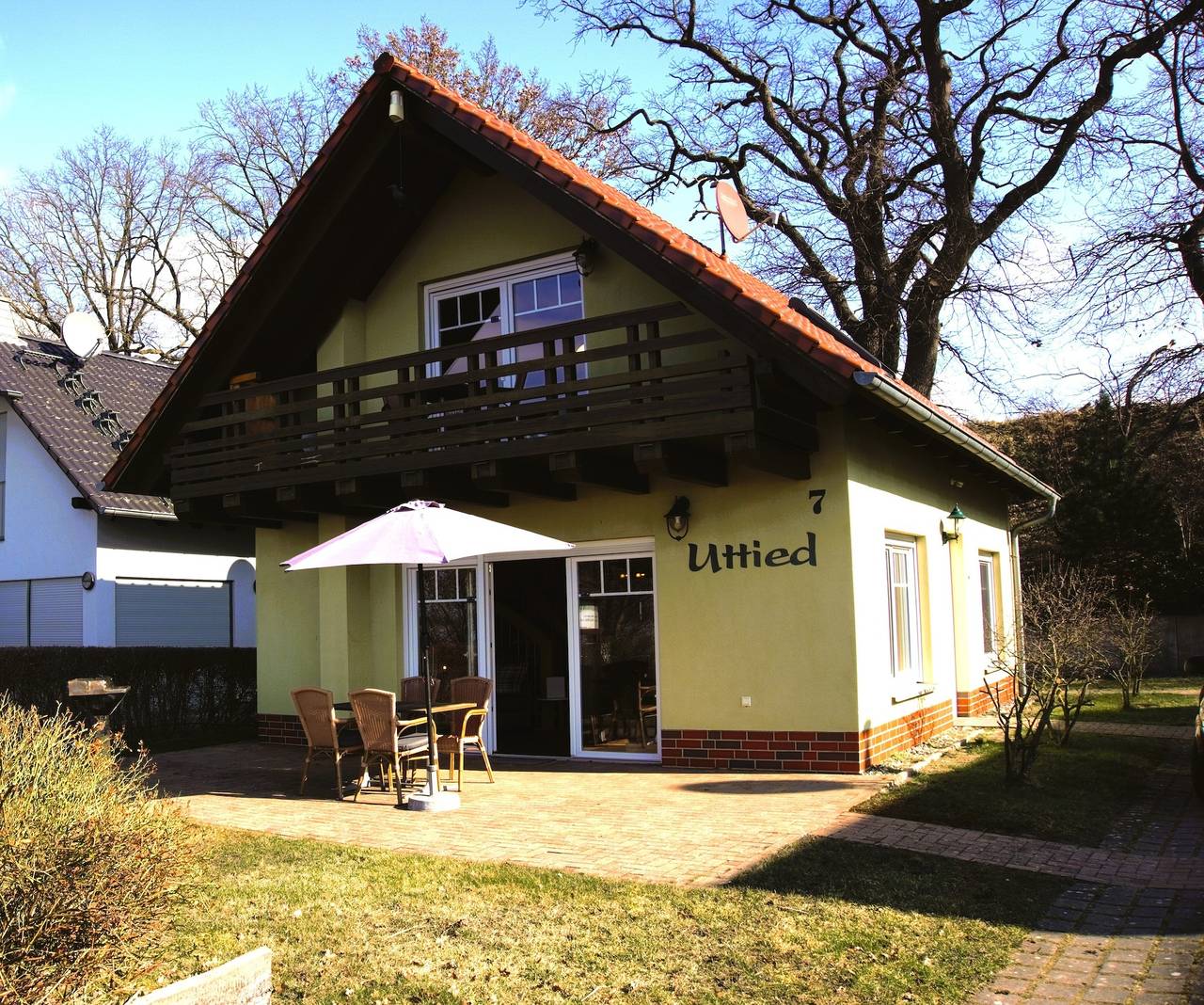 Dom dla 6 osób z balkon in Alt Schwerin, Plauer See