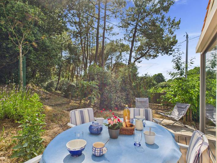 Vakantiehuis voor 4 personen, met tuin en terras in Longeville-sur-Mer