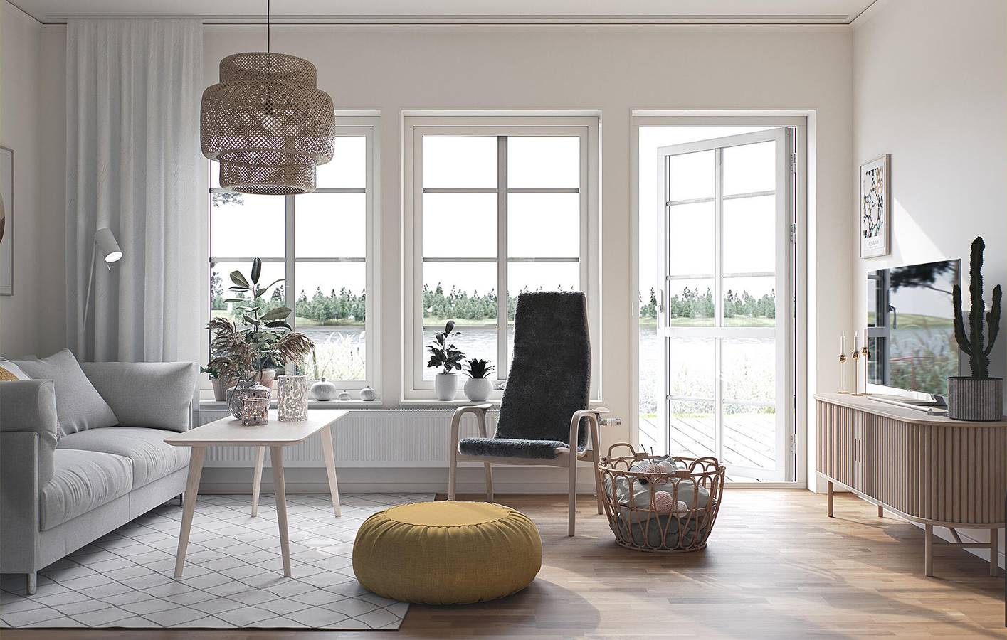 Ferienhaus für 6 Personen mit Terrasse in Öland