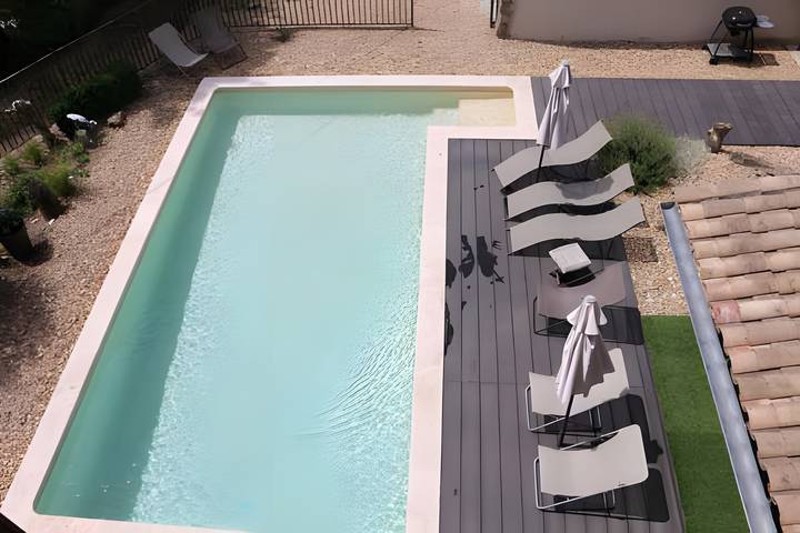 Appartement de vacances pour 4 personnes, avec Jardin