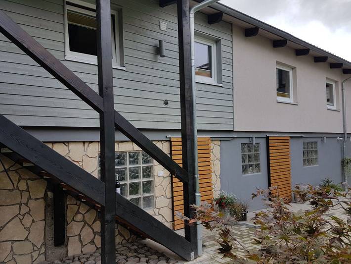 Ferienwohnung für 4 Personen, mit Balkon und Terrasse sowie Garten in Fritzlar