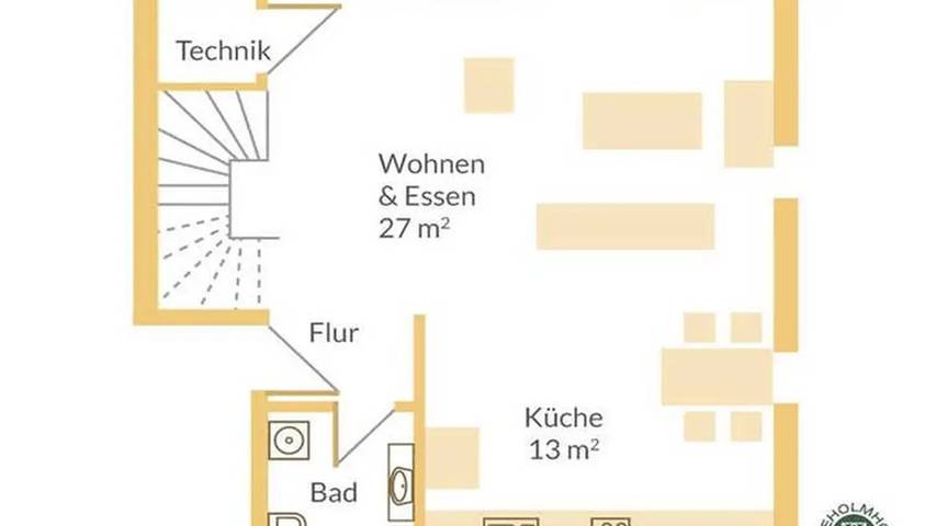 Ferienwohnung für 4 Personen, mit Garten in Hasselberg - 4
