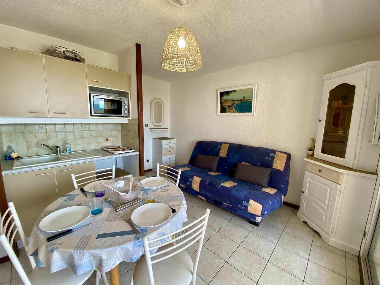 Appartement entier, Appartement T2 Cabine - Parking - Piscine - 6 Personnes in Saint Pierre la Mer, Fleury