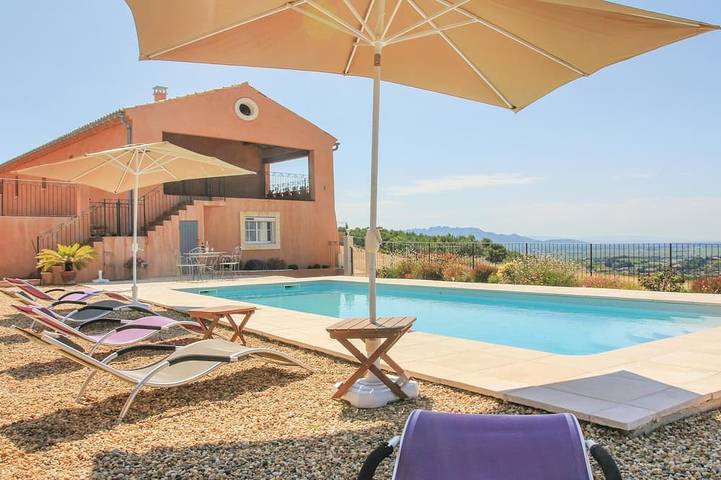 Location de vacances pour 10 personnes, avec jardin à Cairanne - 4