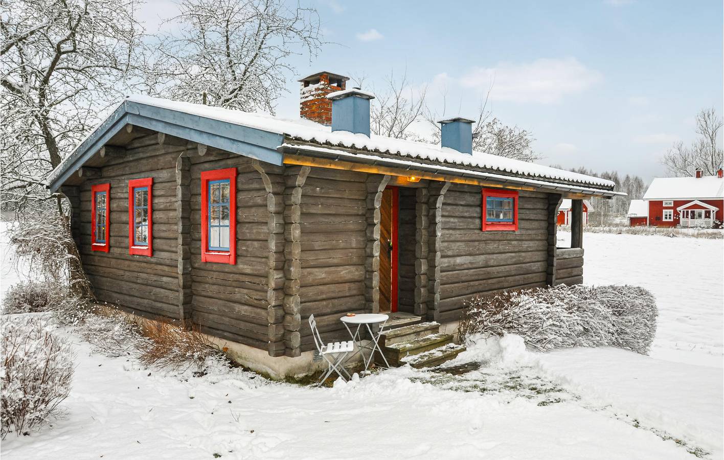 Ferienhaus für 6 Personen mit Seeblick in Värmland