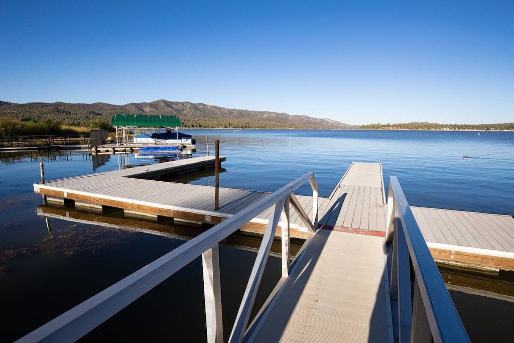 Lonepine Cosy 1 Br Lakeside Resort Kabine w / Ansichten in Big Bear Lake, San Bernardino County