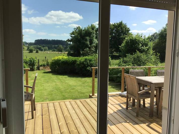 Location de vacances pour 9 personnes, avec Terrasse ainsi que Jardin et Vue à Chiny - 4