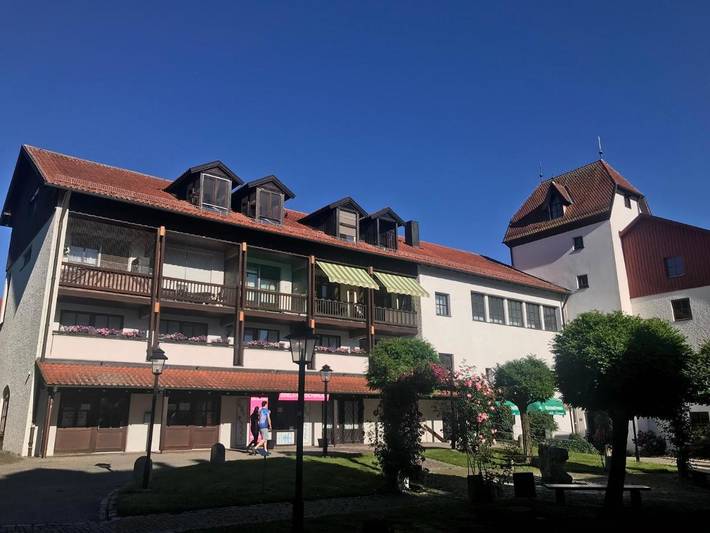Ferienwohnung für 4 Personen, mit Balkon und Terrasse sowie Sauna