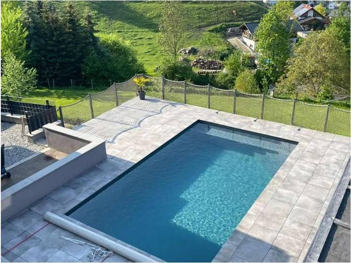 Ferienhaus für 7 Personen, mit Garten und Pool sowie Ausblick in Hochsteiermark
