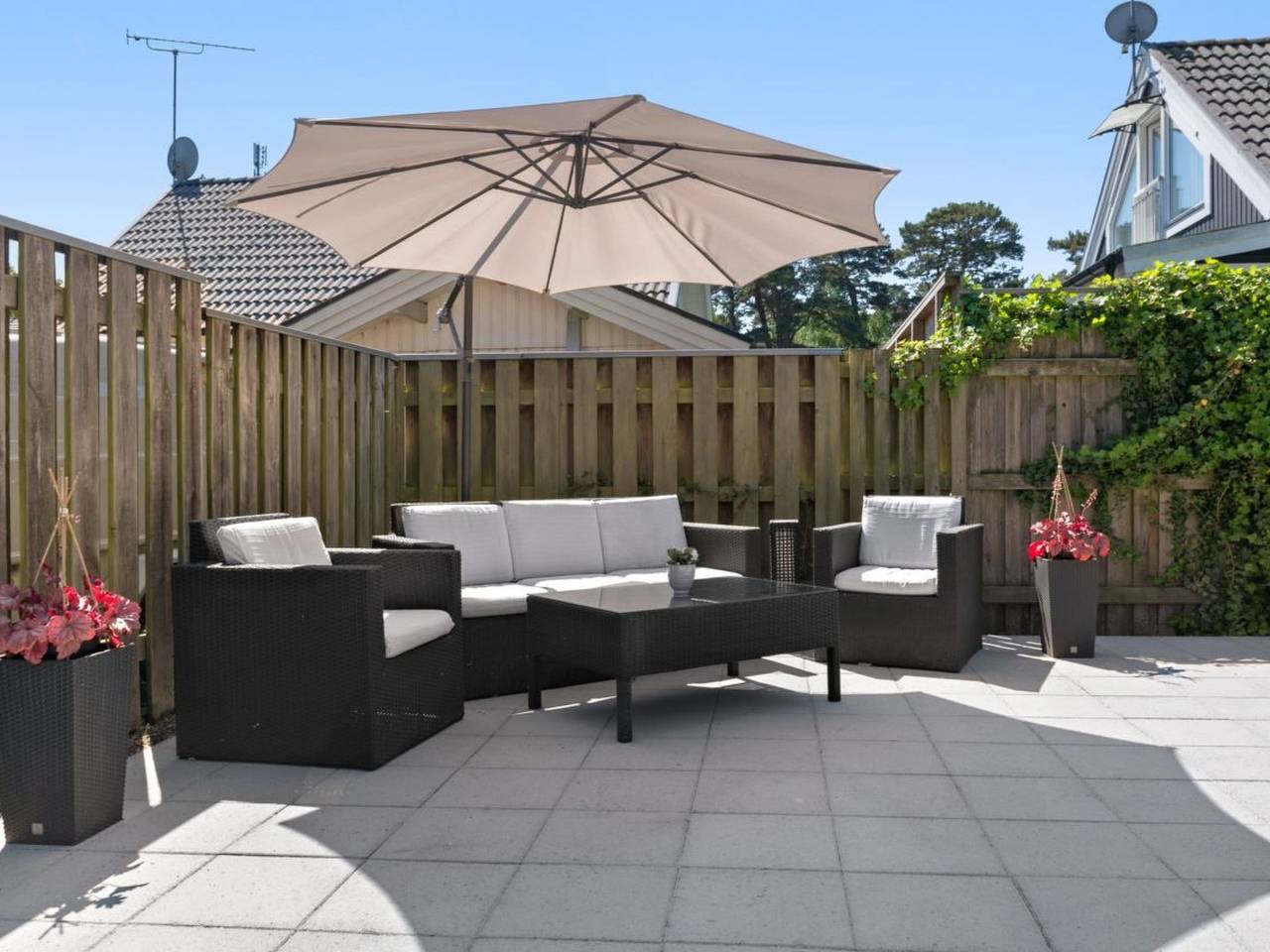 "Paradisvägen" direkt am Strand in Ahus, Schwedische Ostsee