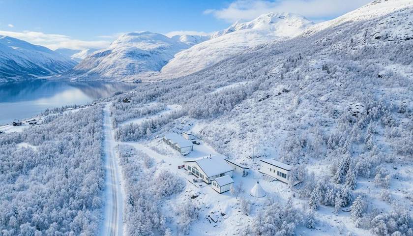 Ferienhaus für 2 Personen, mit Terrasse und Whirlpool sowie Sauna in Skjervøy - 2