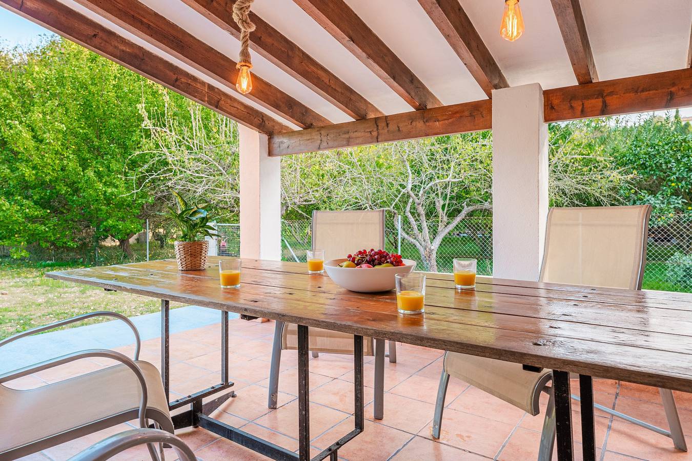 Country House 'Finca Ses Pomeres' with Private Terraces and Wi-Fi in Puigpunyent, West Majorca