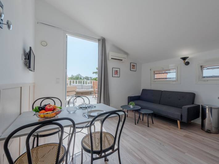 Gîte pour 3 personnes, avec terrasse dans Plage du Village (Le Barcares) - 3