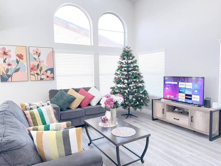 Casa de vacaciones para 7 personas, con piscina y terraza en Las Vegas