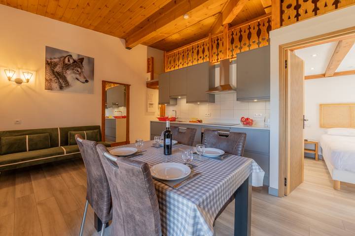 Ganze Wohnung, Le Cristal Nb15 Mont-Blanc View, Pool, Parking & Free WiFi in Argentière, Chamonix
