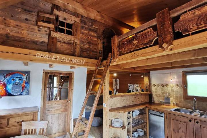 Chalet für 4 Personen, mit Garten und Balkon - 1